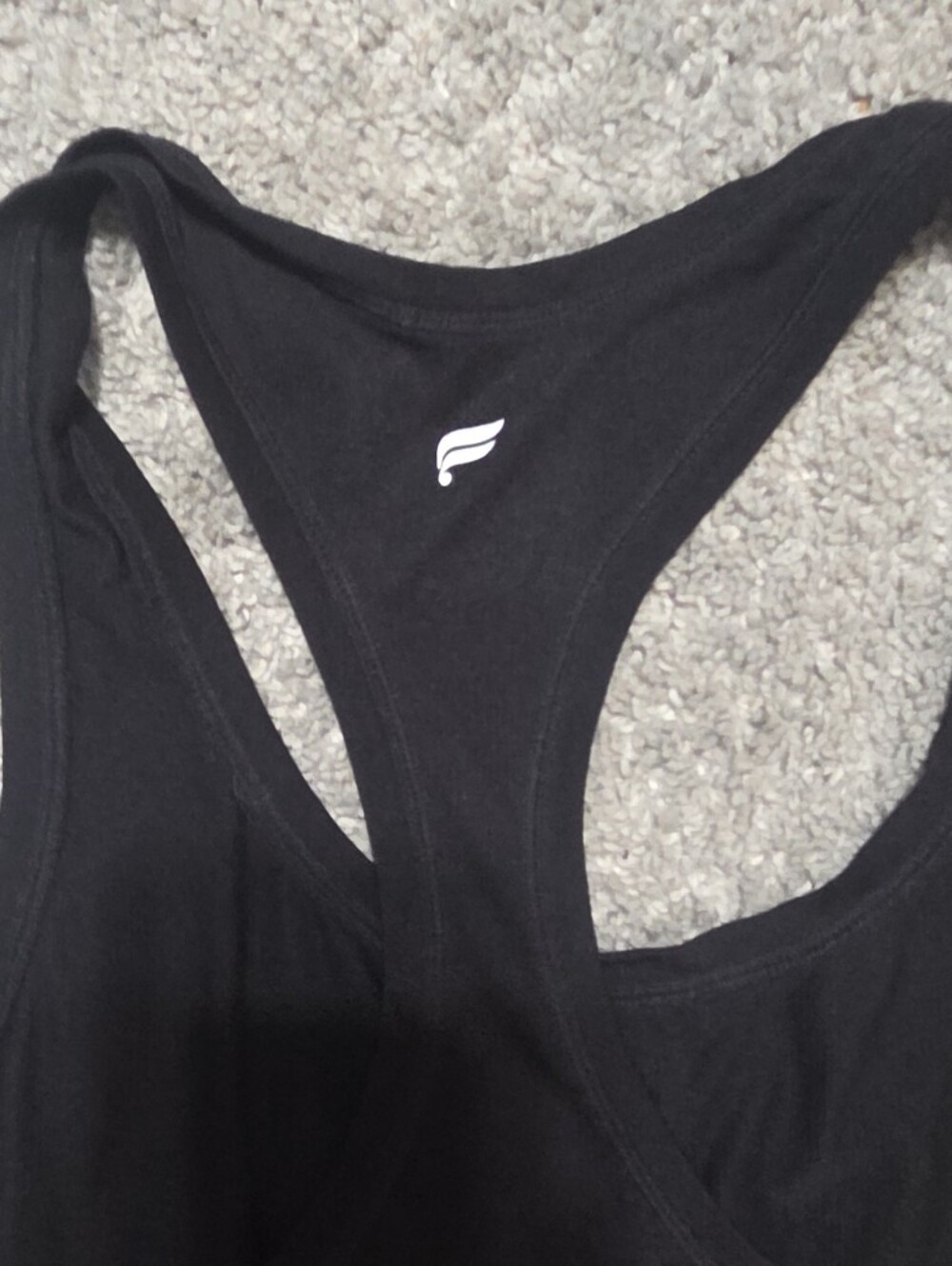Fabletics Feather Tech Racerback Tank Size Large - Picture 2 of 3